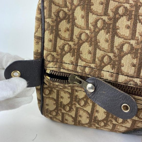 Christian Dior Brown Monogram Trotter Boston - Picture 5 of 12